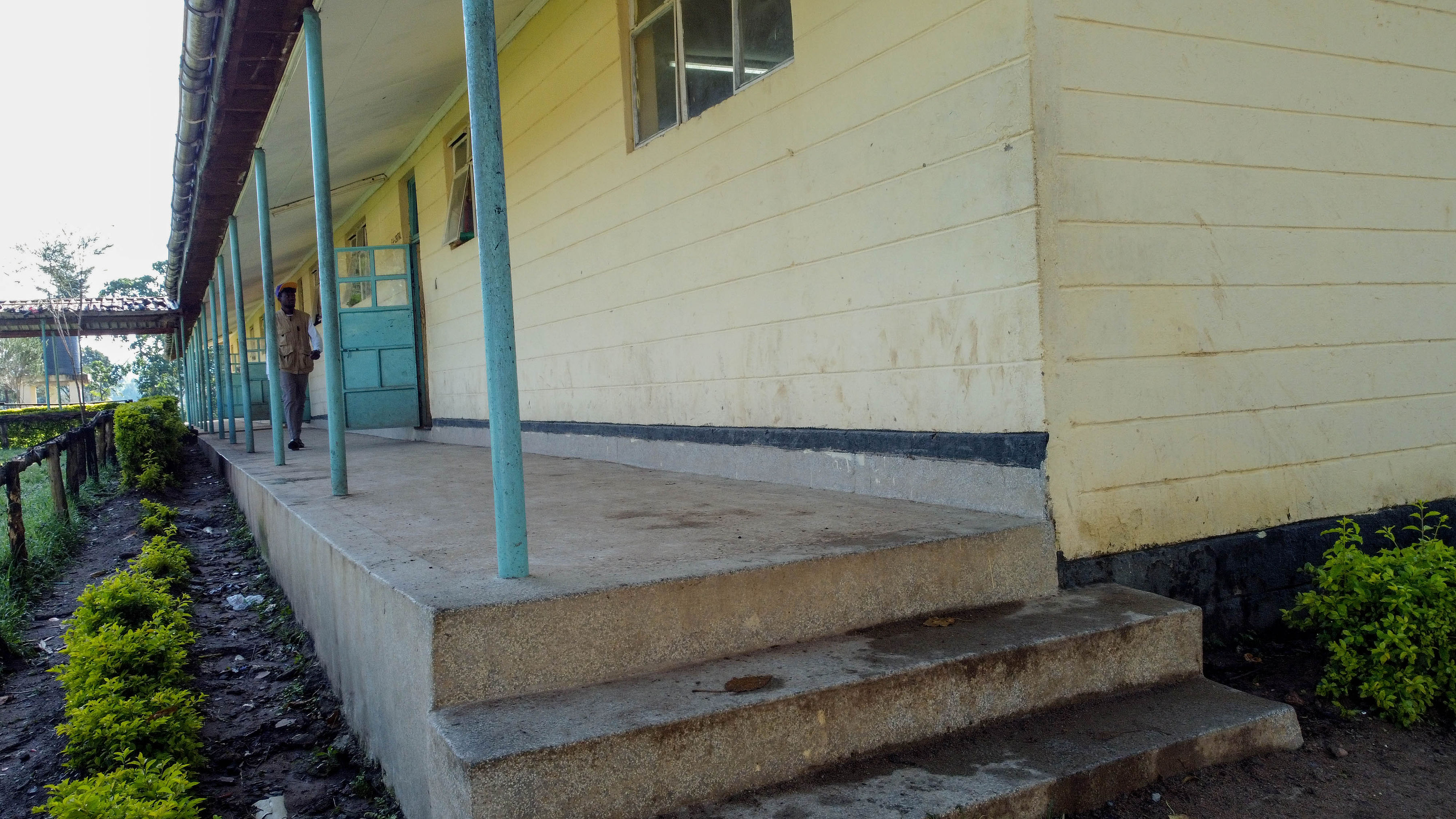 School corridor