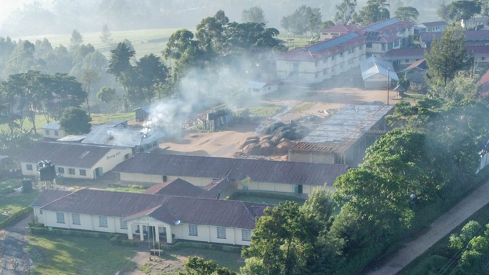 Campus aerial view